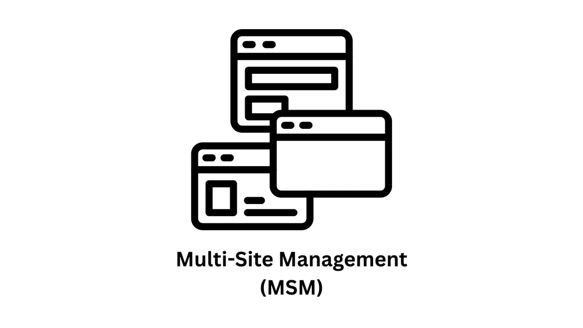 Multi-Site Management (MSM)