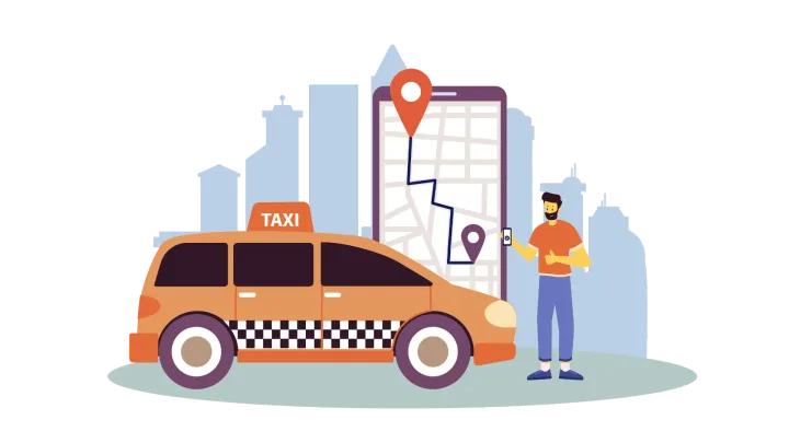 Top Taxi Booking Website and Mobile App Development Company | Associative