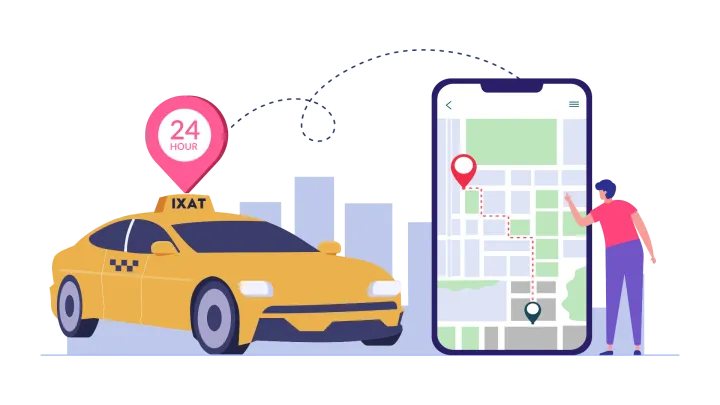 Expert Taxi Booking App Development Services | Associative Pune